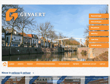 Tablet Screenshot of gevaertmakelaars.nl